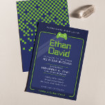 PUB MITZVAH - moderna spelkontroller marin grönt<br><div class="desc">by kat masard >> WWW.SIMPLYSWEETPAPERIE.COM << - - - - - - - - - - - - - - - - - - - - - - - perfekten för ett "Gaming Thned"-PUB eller BAT MITZVAH firande-Kärlek, men vill se vissa förändringar - ett annat färg-schema, en produkt, ett foto...</div>