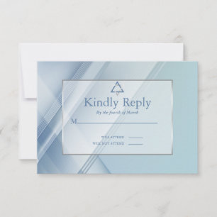 Pub Mitzvah OSA Contemporary Shades of Blue Kort