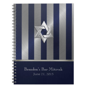 Pub Mitzvah OSA Tracker - bärbar dator/gäst Bok Anteckningsbok Med Spiral