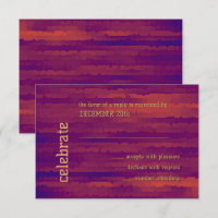 Pub Mitzvah Plum och Orange Techno Streaks OSA