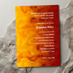 Pub Mitzvah Red och Orange Inbjudningar<br><div class="desc">Pub Mitzvah och Bat mitzvah inbjudan är designade av Umua. Tryckt och avsänt av Zazzle eller dess partner.</div>