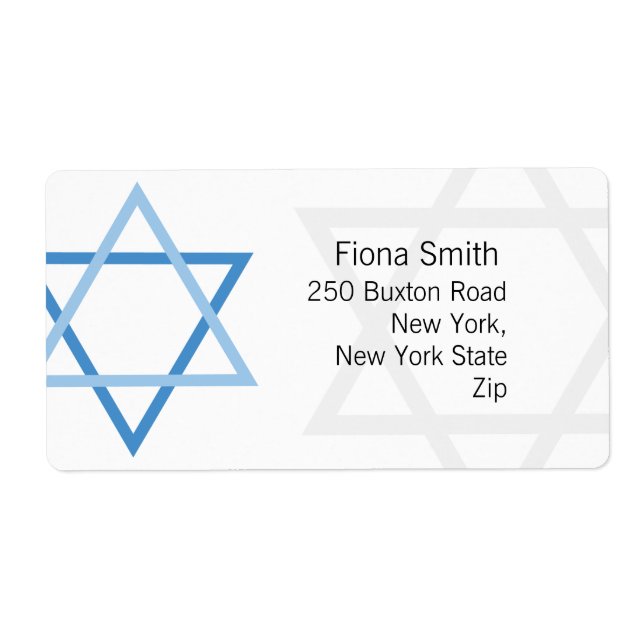 Pub Mitzvah Returetiketter Fraktsedel (Framsidan)