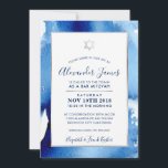 PUB MITZVAH silver stjärnorblåfärgad vattenfärg in Inbjudningar<br><div class="desc">by kat masard >> kat@simplysweetPAPERIE.com << - - - - - - - - - - - - - - - - - - - - - - - - - - - - - - - - - - - - - - - - - - - - -...</div>