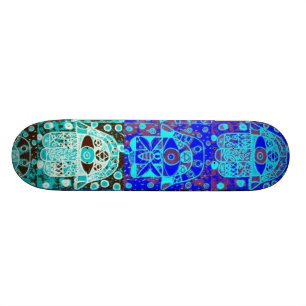 Pub Mitzvah "SkateBoardpresentartikel": Hamsa Skateboard Bräda 19,5 Cm