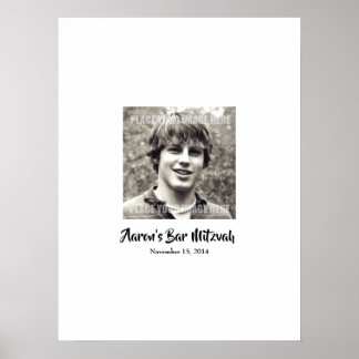 Pub Mitzvah-skylten i Party-styrelsen Poster