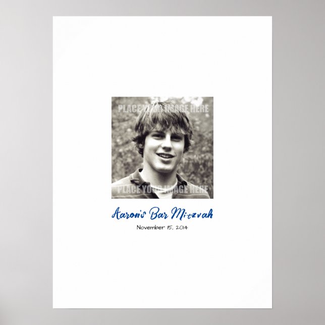 Pub Mitzvah-skylten i Party-styrelsen Poster (Framsidan)