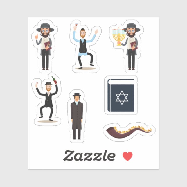 Pub mitzvah Stickers Klistermärken (Ark)