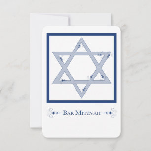pub mitzvah (stjärnan för dvidande elegans) inbjudningar