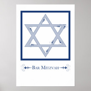 pub mitzvah (stjärnan för dvidande elegans) poster