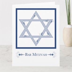 pub mitzvah (stjärnan i den dystra elegansen) kort