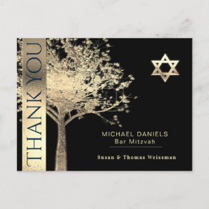 Pub Mitzvah Tack Vykort