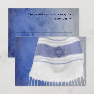 Pub Mitzvah Tallit-svarskort OSA Kort
