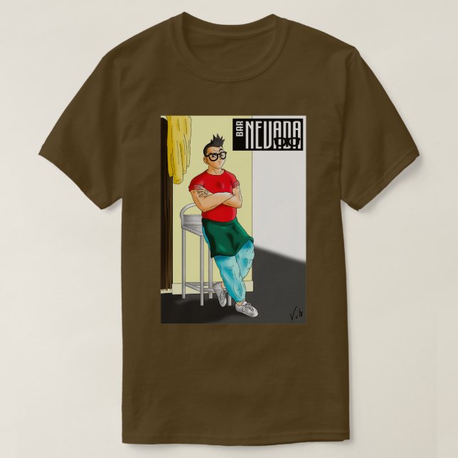 Pub Nevada T Shirt (Design framsida)