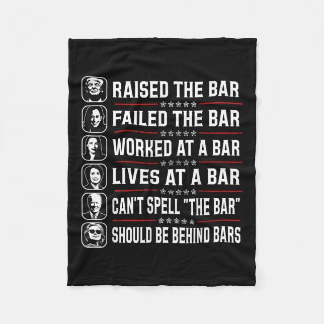 Pub och Misslyckats Pub Fleecefilt (Framsidan)