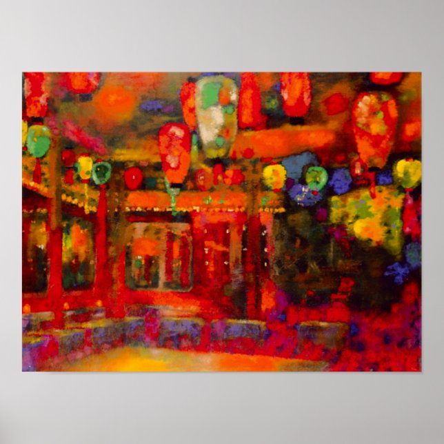 Pub Olympia, 1928, färgkonst bra konsmålning Poster (Framsidan)