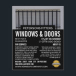 Pub & Shutters, Window & Door Fitter Company Flygblad<br><div class="desc">Pub & Shutters,  Window & Door Fitter Company Reklam Flyer av Affärskortet Store.</div>