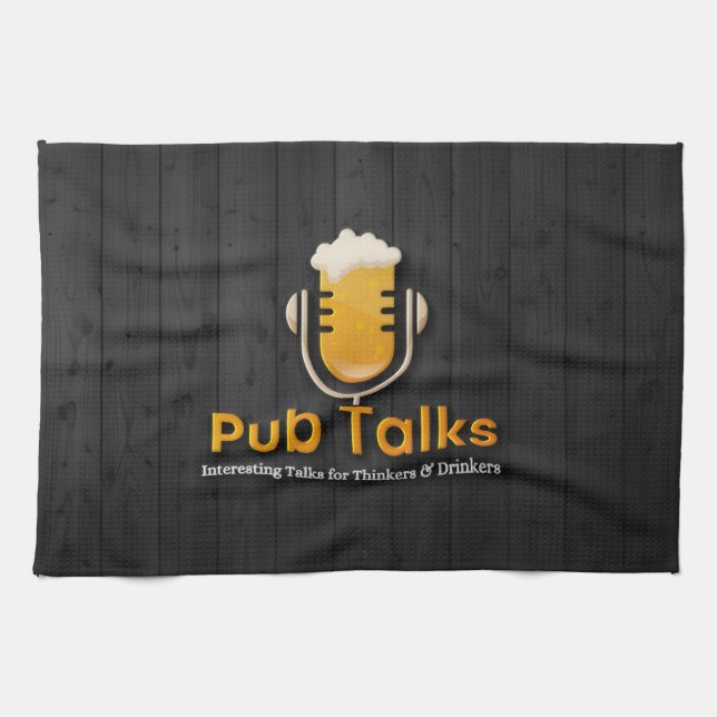 Pub Talks Tea Towel Kökshandduk (Horisontell)