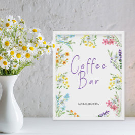 Pub-tecken på Möhippa av Wildblomskekaffe Poster