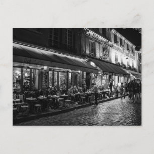 Pub terrasse Paris Vykort