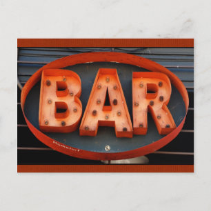 Pub-tid - vykort för fotografi av Pub med hög Vint