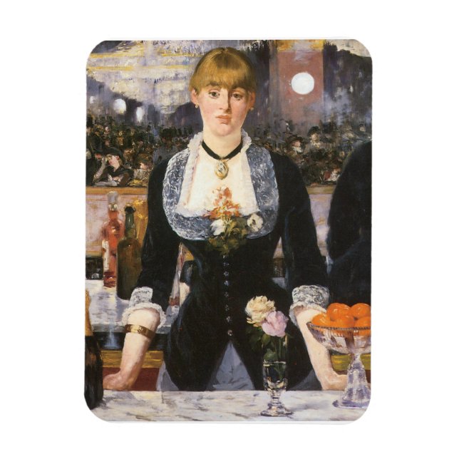 Pub vid Folies Bergère Magnet (Vertikal)