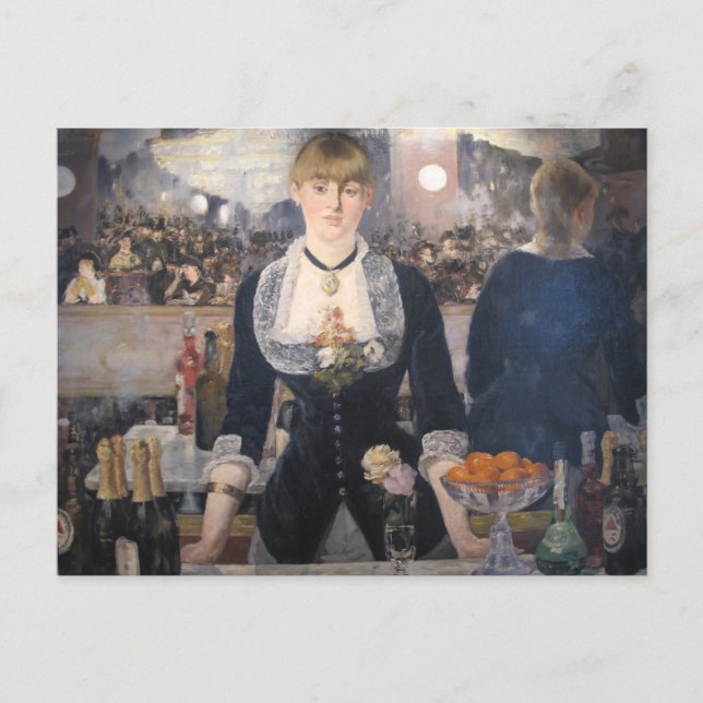Pub vid folliberbergrätten Edouard Manet Vykort (Framsida)