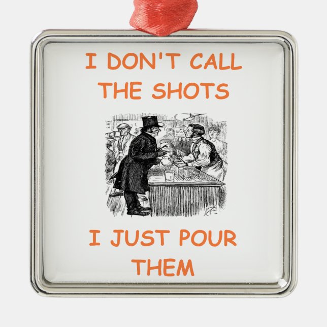 pubanbud julgransprydnad metall (Framsidan)