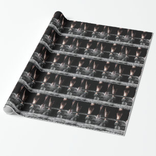 Pubar och krita - Weightliftingtryck Presentpapper