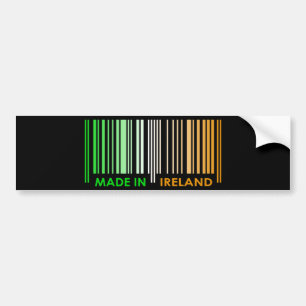 Puben kodifierar flaggafärger IRLAND den mörka Bildekal