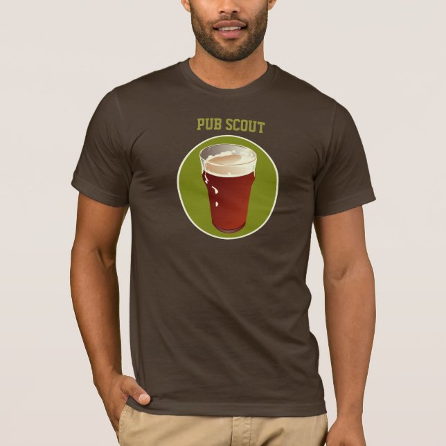 Puben spanar skjortan t-shirt (Framsida)