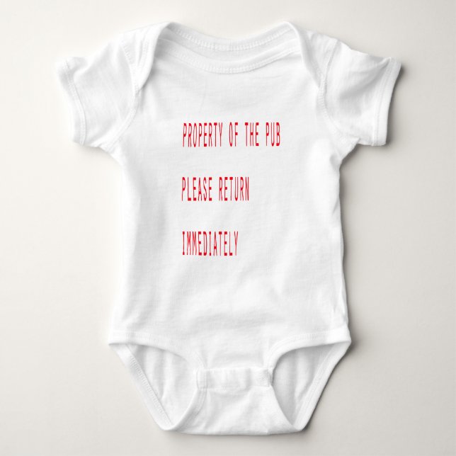 Pubens egendom tee shirt (Framsida)