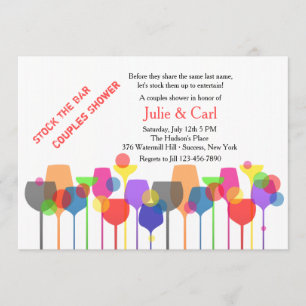 Pubexponeringsglasinbjudan Inbjudningar