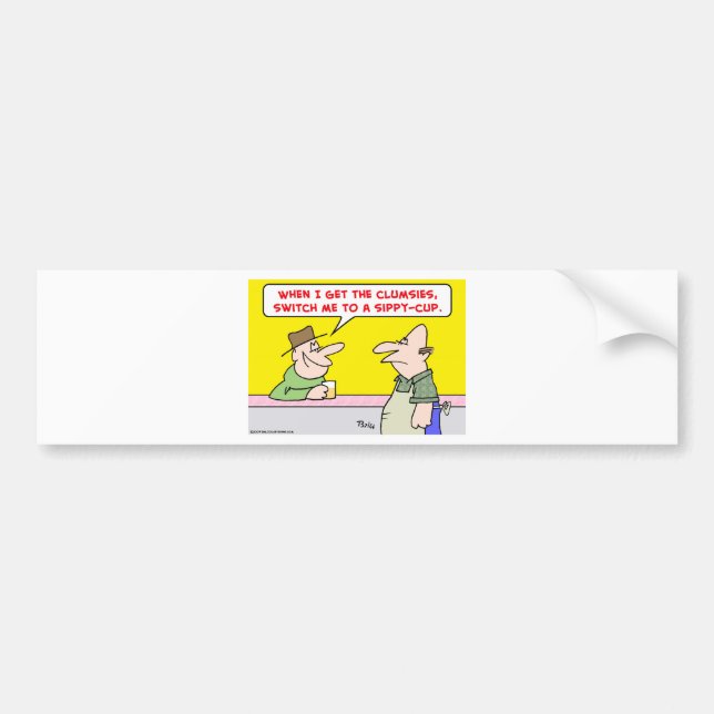 pubfylleristen kopplar den sippy koppen bildekal (Framsidan)