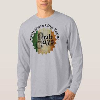 PubGuys irländskt dricka lag T-shirt