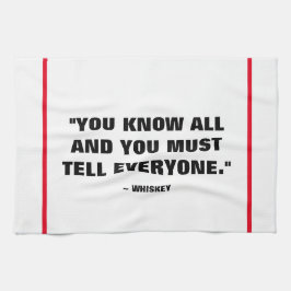 Pubhandduk - Whiskey Kökshandduk