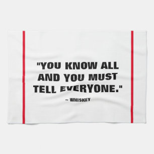 Pubhandduk - Whiskey Kökshandduk