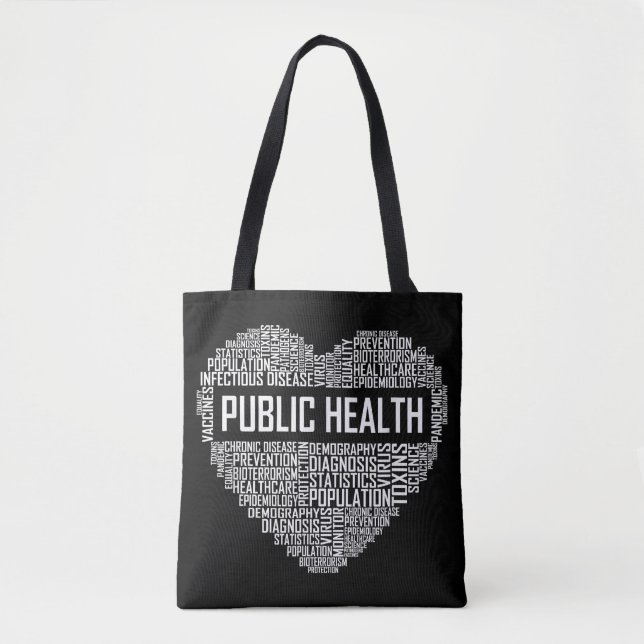 Public Health Heart Gift Healthcare Worker Epidemi Tygkasse (Framsida)