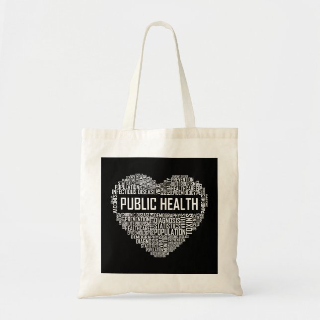 Public Health Heart Gift Healthcare Worker Epidemi Tygkasse (Framsidan)