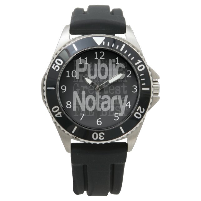 Public Notary Extraordinaire Armbandsur (Framsida)