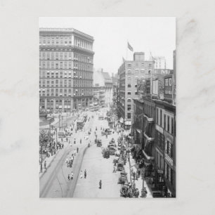 Public Square, Cleveland: 1915 Vykort
