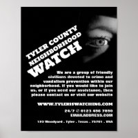 Public View, grannskap Community Watch Advert