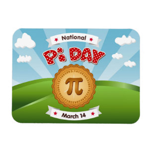 Publicera en Pi-dag Magnet