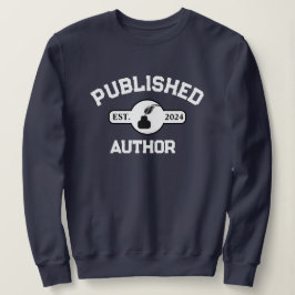 Publicerad text för modern Quill Bläck White T Shirt