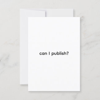 publicerar arbete inbjudningar
