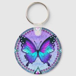 Publiceringsknapp med bakgrund nyckelring