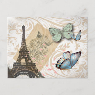 Publikationsbyrån Paris Effiel Torn Vykort