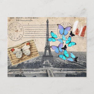Publikationsbyrån Paris Effiel Torn Vykort