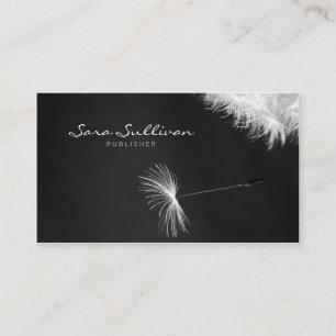 Publisher Affärskort Dandelion Closeup Visitkort