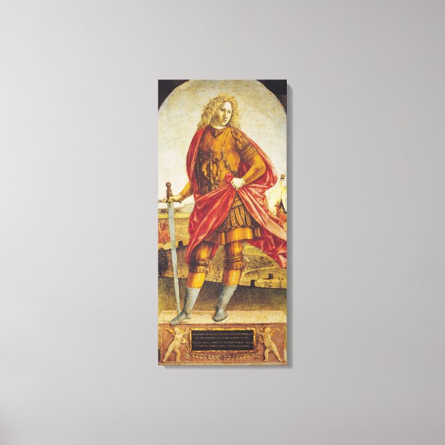 Publius Scipio Africanus Canvastryck (Framsida)