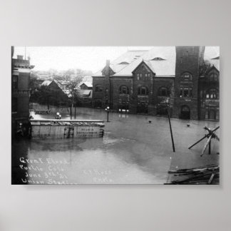 publo, kolorado flod poster